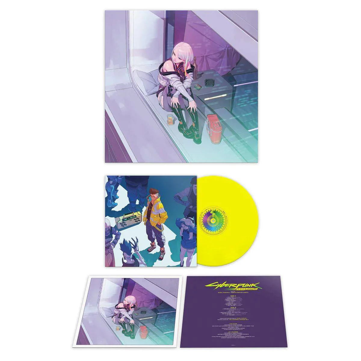 Various Artists - Cyberpunk: Edgerunners - Yellow Vinyl LP Record - Image 2