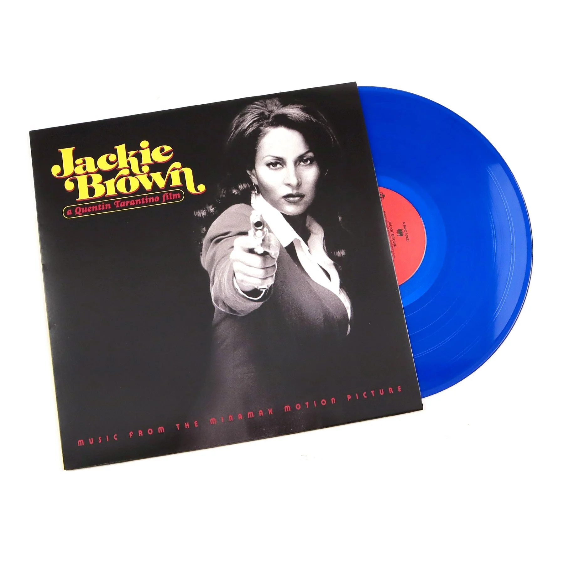 Various Artists - Jackie Brown (Music From The Miramax Motion Picture) - Blue Vinyl LP Record - Image 2