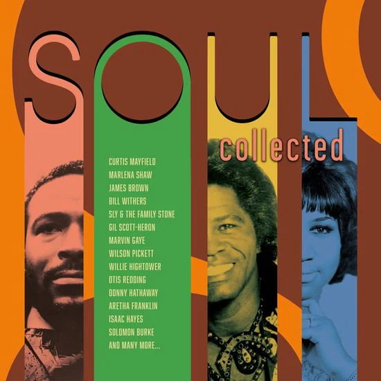 Various Artists - Soul Collected - Red & Orange Vinyl LP Record - Image 2