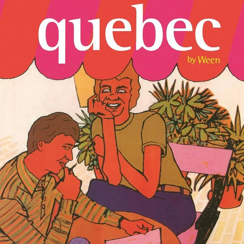 Ween - Quebec - Orange & Magenta Vinyl LP Record - Image 2