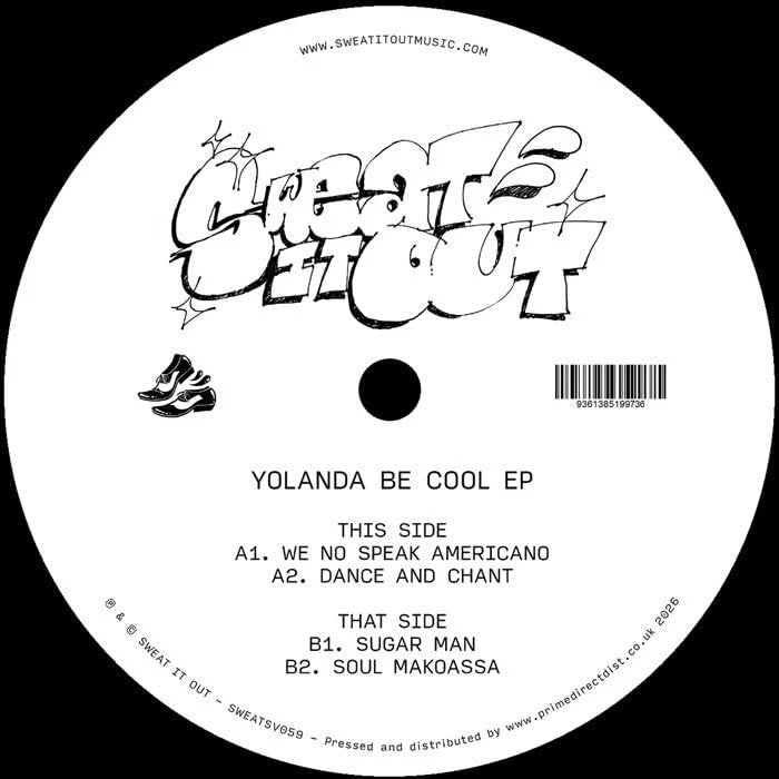 Yolanda Be Cool - Yolanda Be Cool EP - 12" Vinyl Record - Image 2