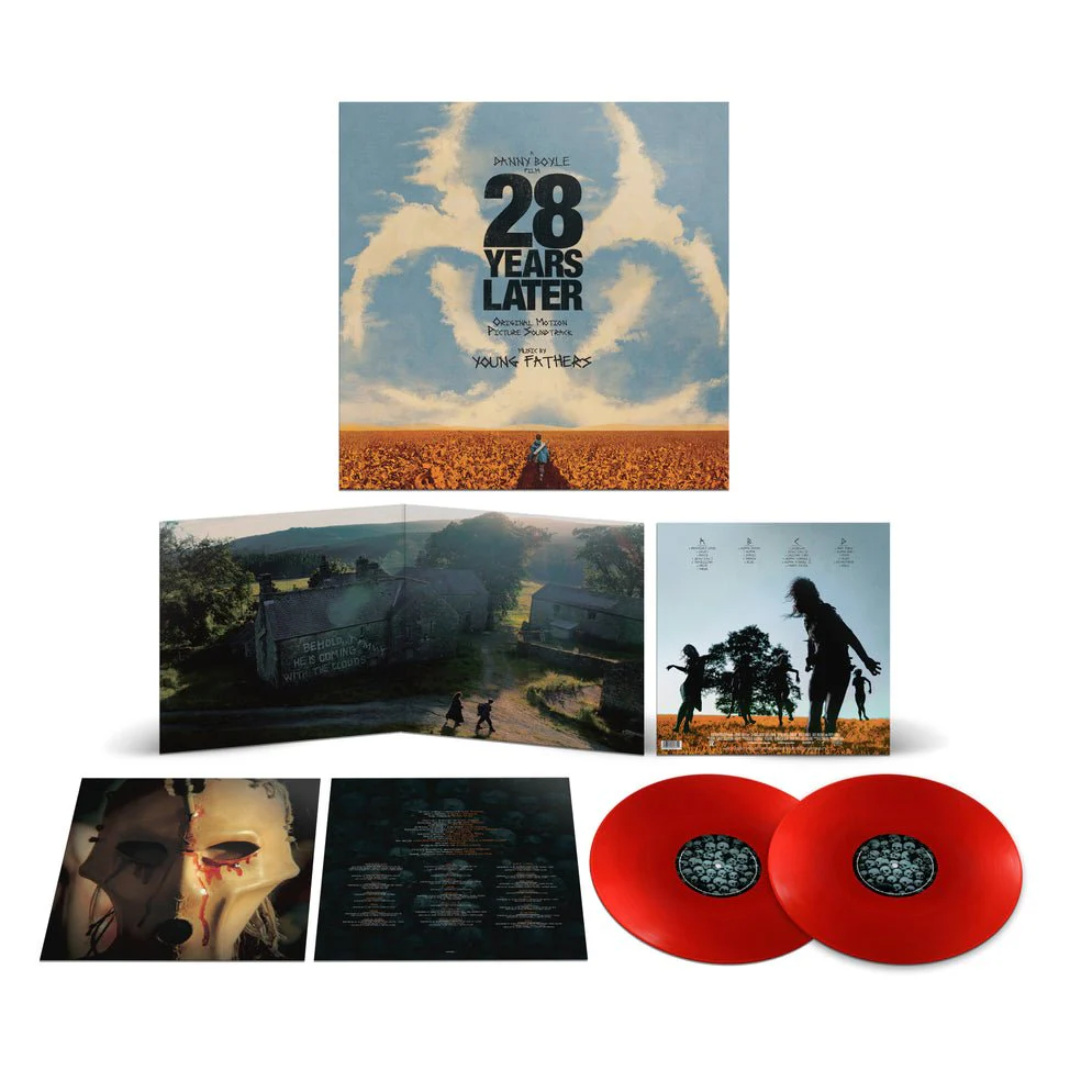 Young Fathers - 28 Years Later: Original Motion Picture Soundtrack - Red Vinyl LP Record - Image 2